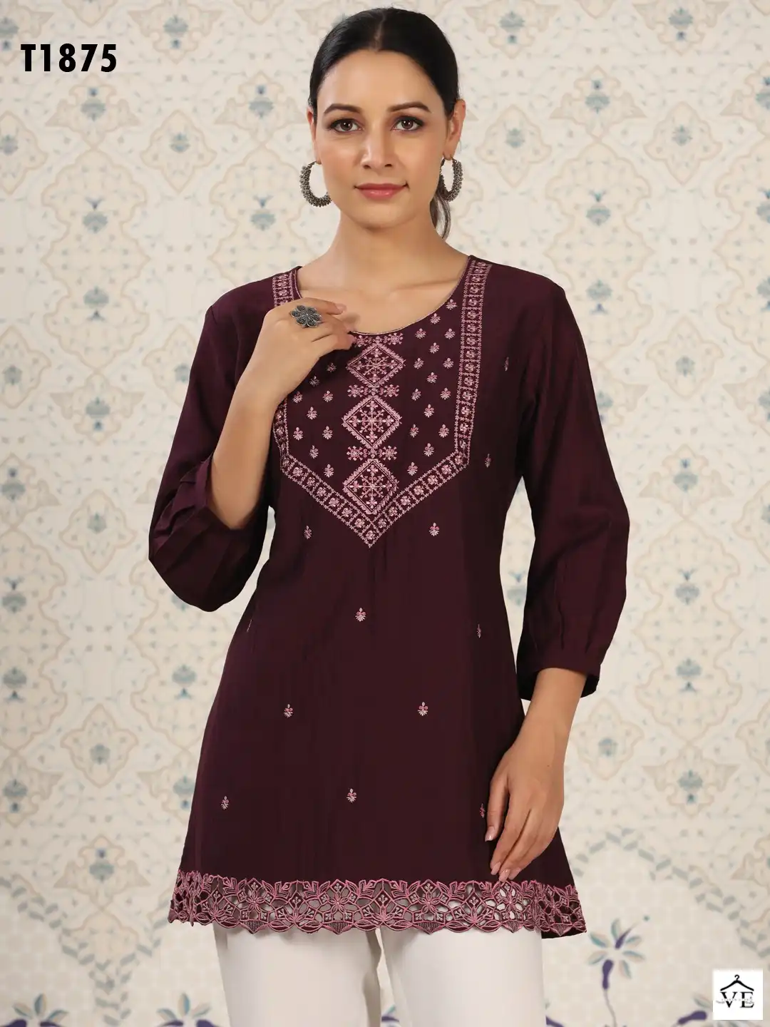 Mahotsav Zeny Vol 09 Chinon Wholesale Fancy Top Catalog — Wholesale Kurtis, MPA wholesale from Surat - Gallery Image 4