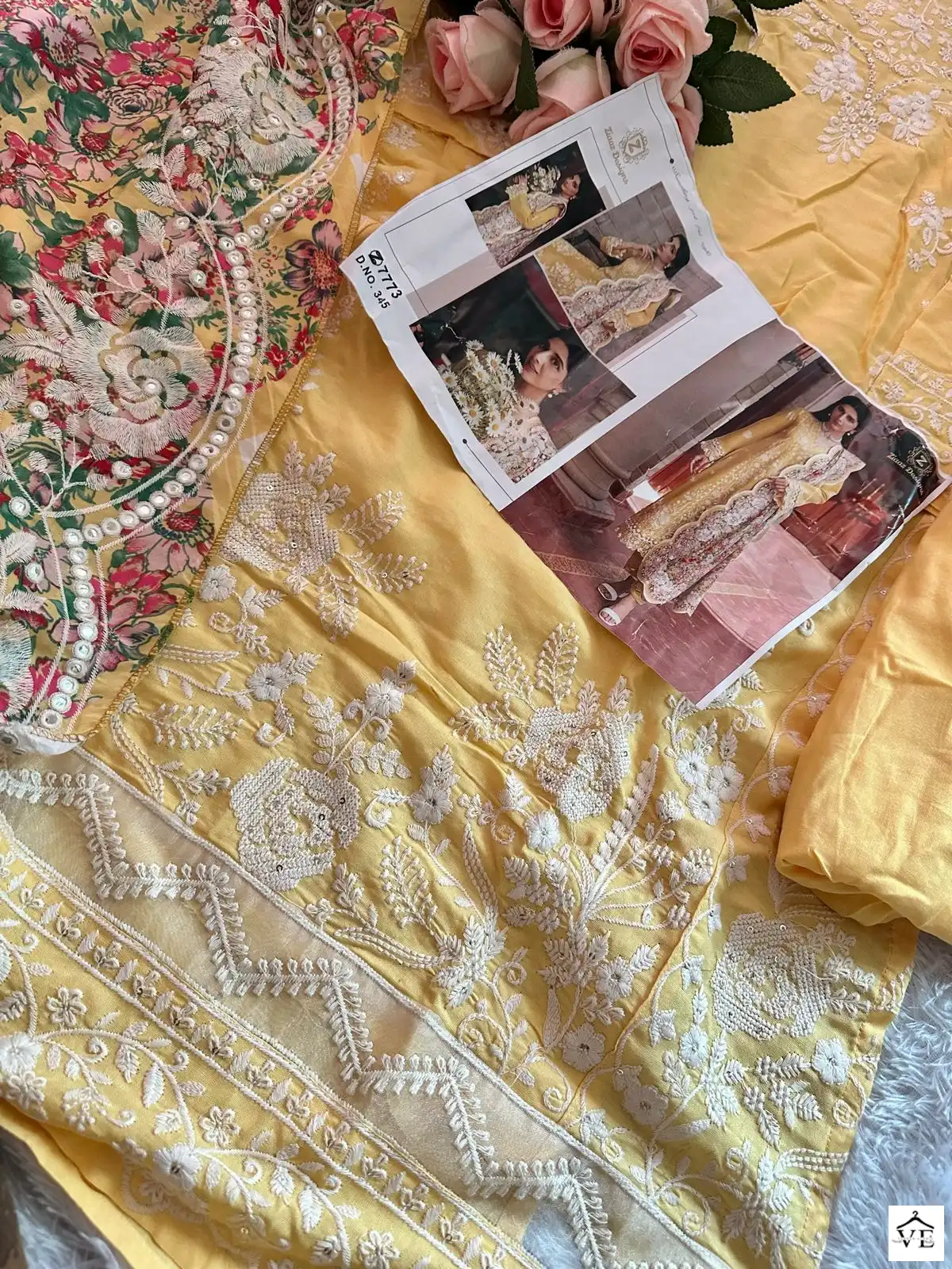Ziaaz 345 Rayon Wholesale Pakistani Salwar Suit Catalog — Wholesale Salwar Suits, MPA wholesale from Surat — view 4