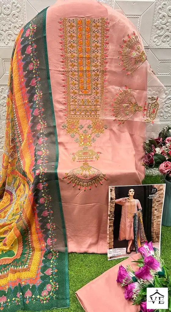 VE Mariya B Exclusive Collection Heavy Rayon Wholesale Paksitani Suits Catalog — Wholesale Salwar Suits, MPA wholesale from Surat - Gallery Image 2