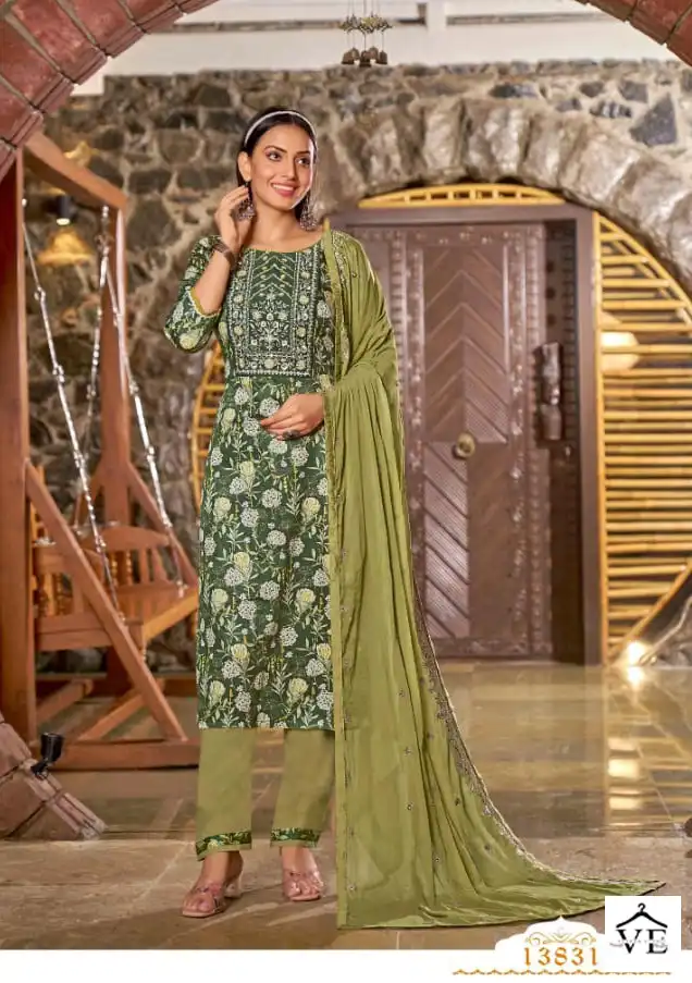Kalaroop Zhansi Vol 2 Heavy Jam Cotton Wholesale Readymade Suits Catalog — Wholesale Salwar Suits, MPA wholesale from Surat - Gallery Image 3