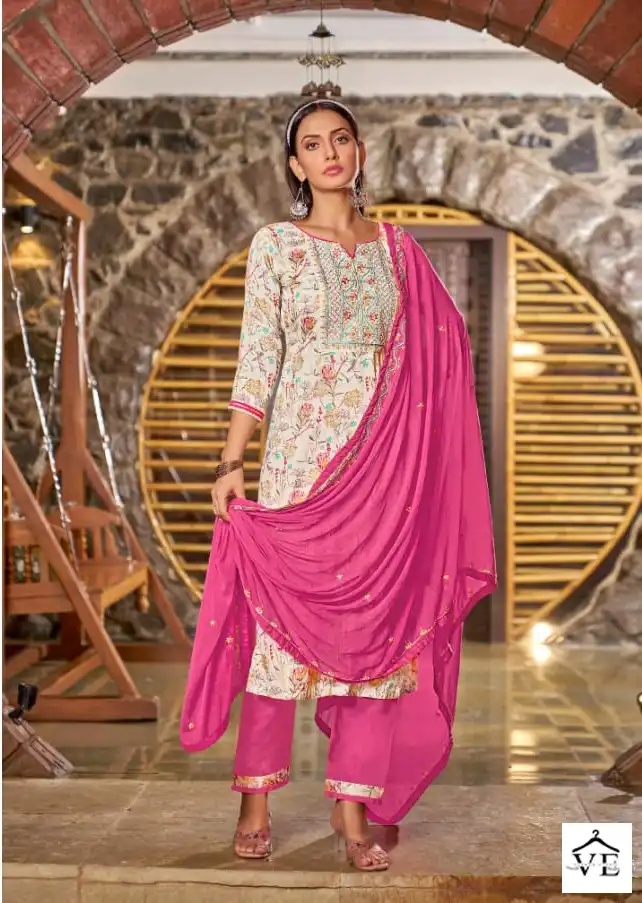 Kalaroop Zhansi Vol 2 Heavy Jam Cotton Wholesale Readymade Suits Catalog — Wholesale Salwar Suits, MPA wholesale from Surat - Gallery Image 4