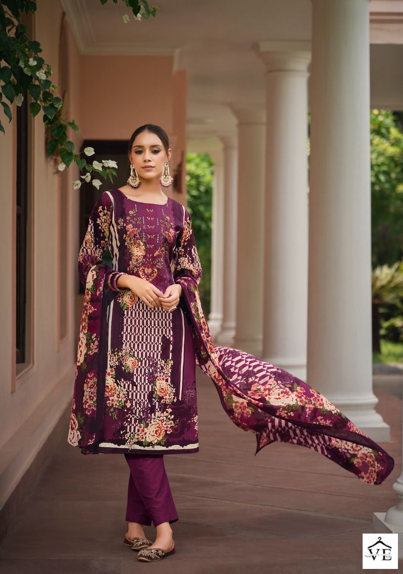 Belliza Naira Vol 11 100% Pure Cotton Wholesale Salwar Suit Catalog — Wholesale Salwar Suits, Belliza Designer wholesale from Surat - Gallery Image 5