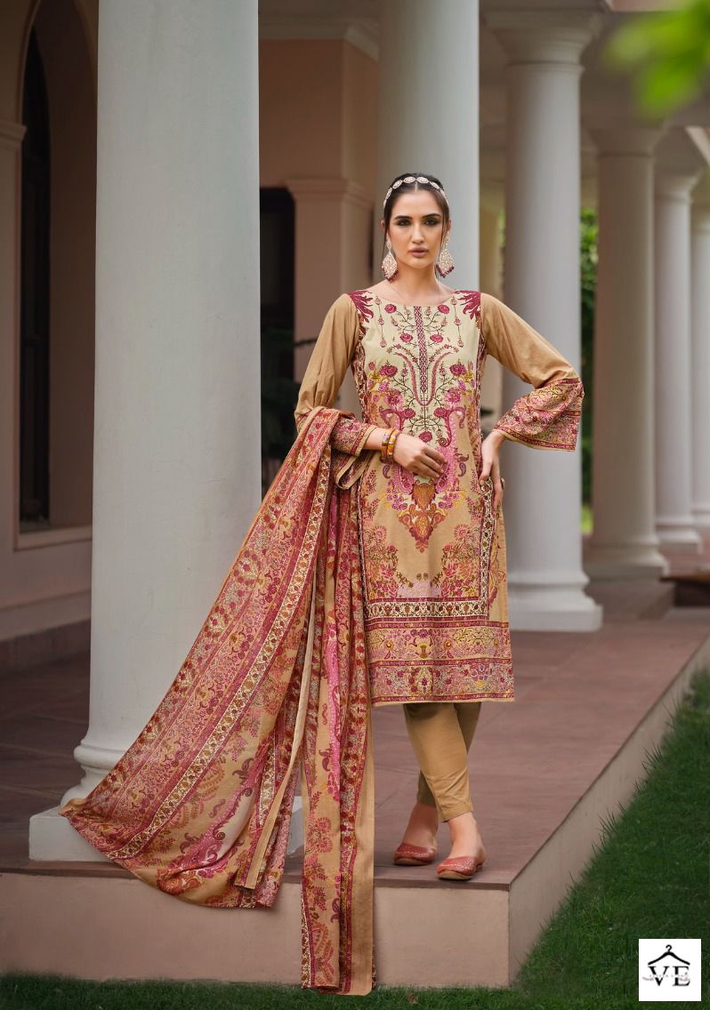 Belliza Naira Vol 11 100% Pure Cotton Wholesale Salwar Suit Catalog — Wholesale Salwar Suits, Belliza Designer wholesale from Surat - Gallery Image 6