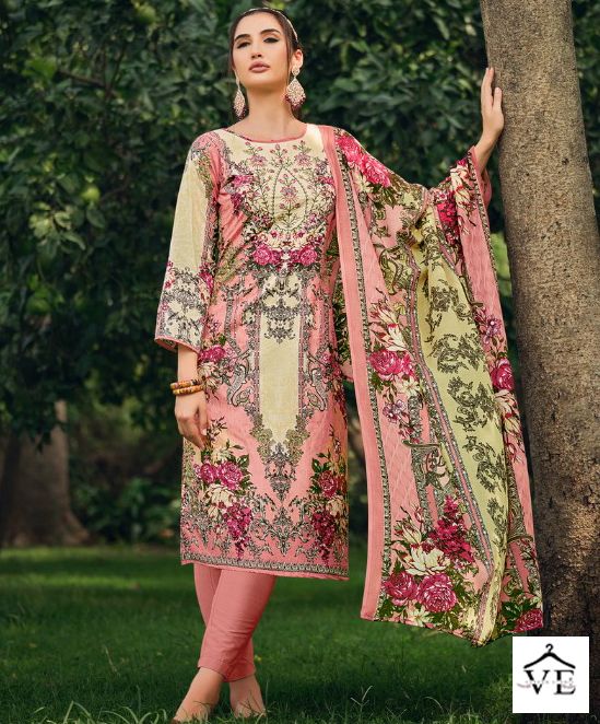 Belliza Naira Vol 11 100% Pure Cotton Wholesale Salwar Suit Catalog — Wholesale Salwar Suits, Belliza Designer wholesale from Surat — view 1