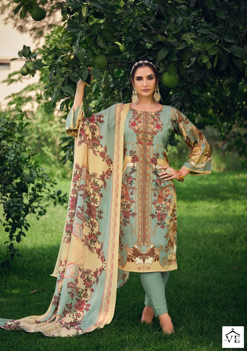 Belliza Naira Vol 11 100% Pure Cotton Wholesale Salwar Suit Catalog — Wholesale Salwar Suits, Belliza Designer wholesale from Surat - Gallery Image 8