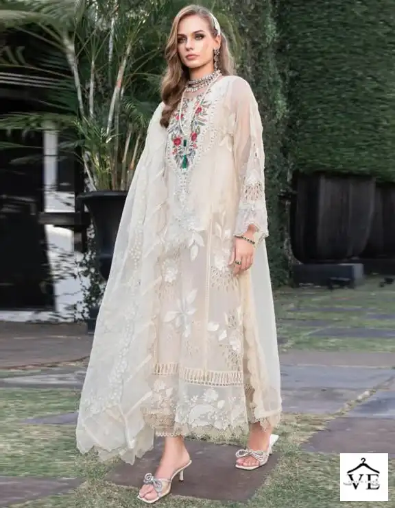 Ziaaz 334 Cotton Wholesale Pakistani Suit — Wholesale Salwar Suits, MPA wholesale from Surat — view 1