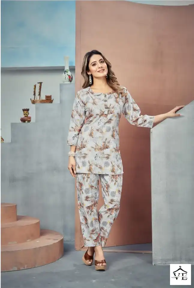 Myami Designer Cord Sets Vol 1 Heavy 17 Kg Rayon Wholesale Co-Ord Set Catalog — Wholesale Kurtis, MPA wholesale from Surat — view 3