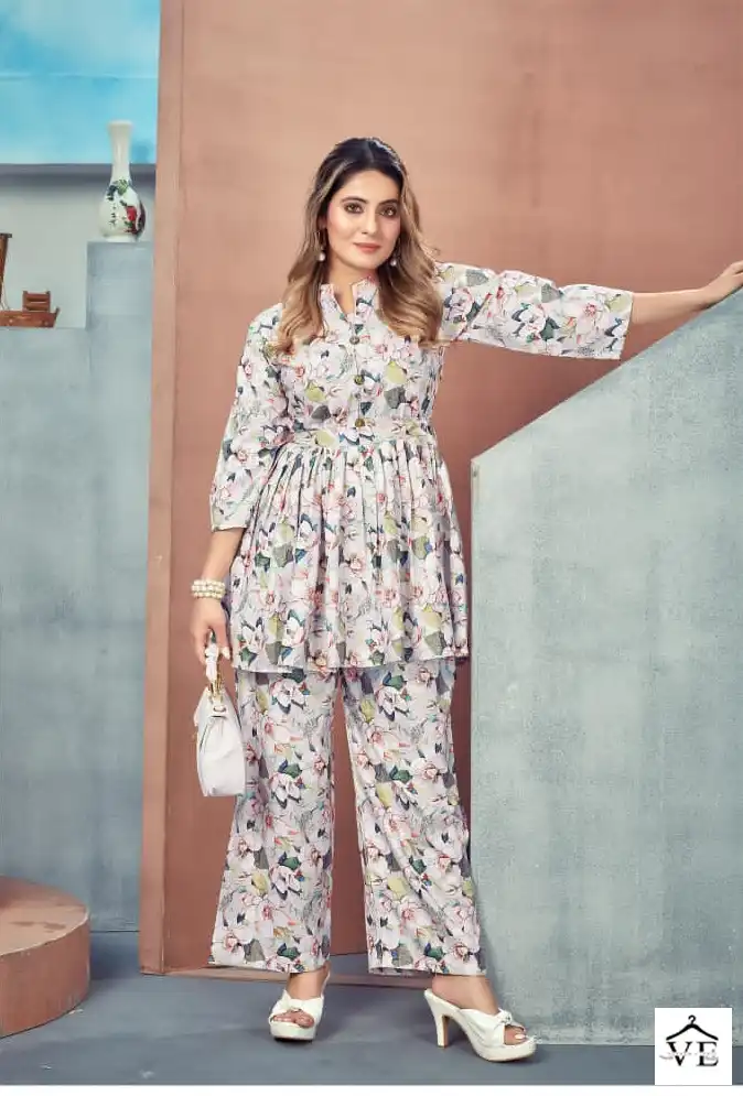 Myami Designer Cord Sets Vol 1 Heavy 17 Kg Rayon Wholesale Co-Ord Set Catalog — Wholesale Kurtis, MPA wholesale from Surat — view 4