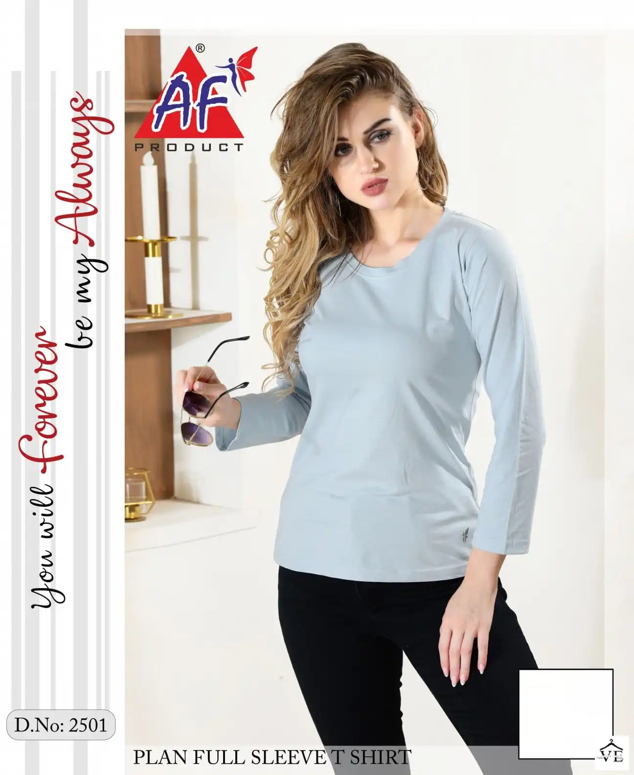 AF 2501 30 Count Wholesale T-Shirt Catalog — Wholesale Kurtis, MPA wholesale from Surat — view 5