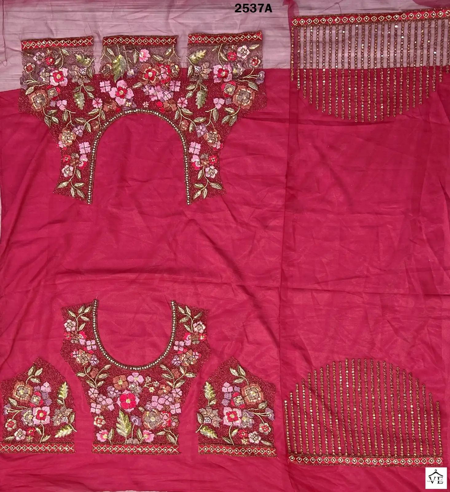 Anjani Art 2537 Net Wholesale Bridal Lehenga Catalog — Wholesale Lehenga, MPA wholesale from Surat - Gallery Image 5