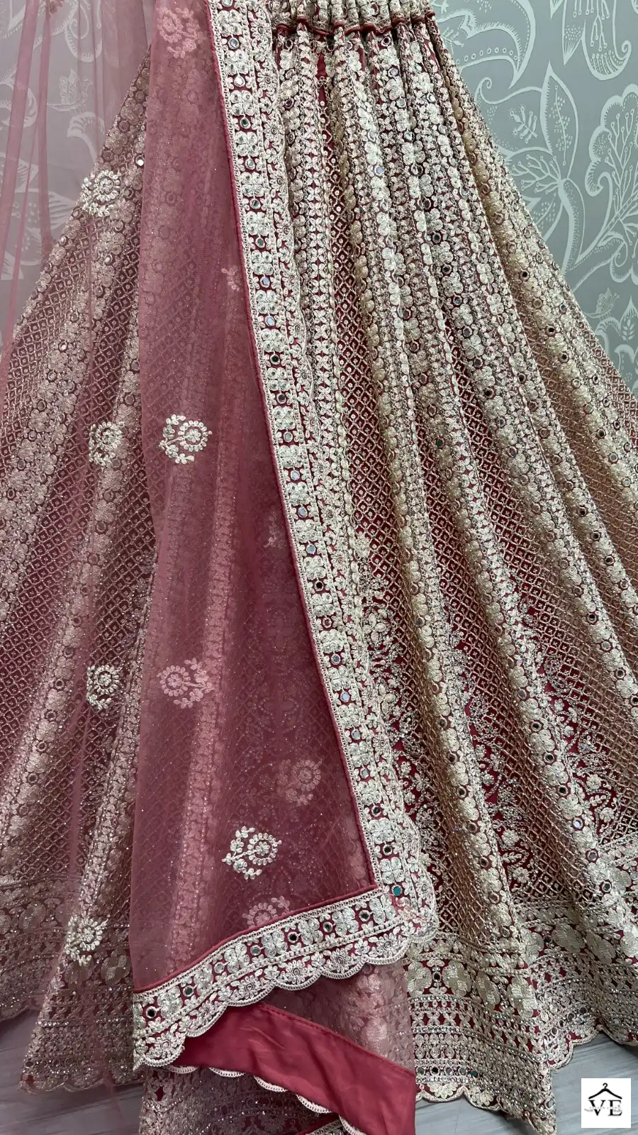 Anjani Art 2540 Net Wholesale Lehenga Choli — Wholesale Lehenga, MPA wholesale from Surat - Gallery Image 4