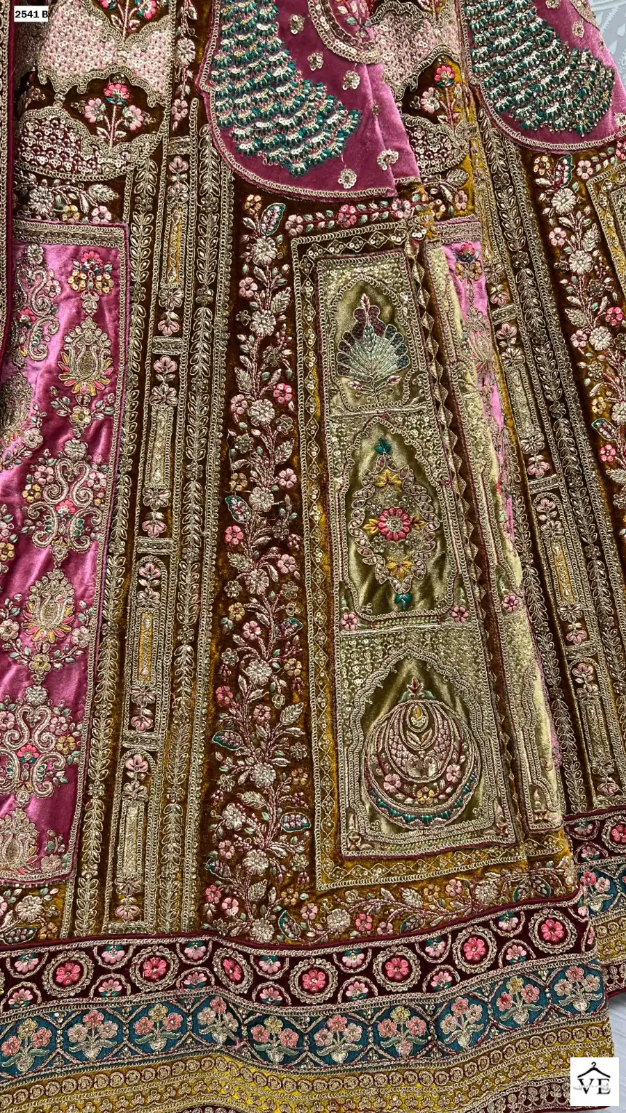 Anjani Art 2541 Velvet Wholesale Bridal Lehenga Catalog — Wholesale Lehenga, MPA wholesale from Surat - Gallery Image 11