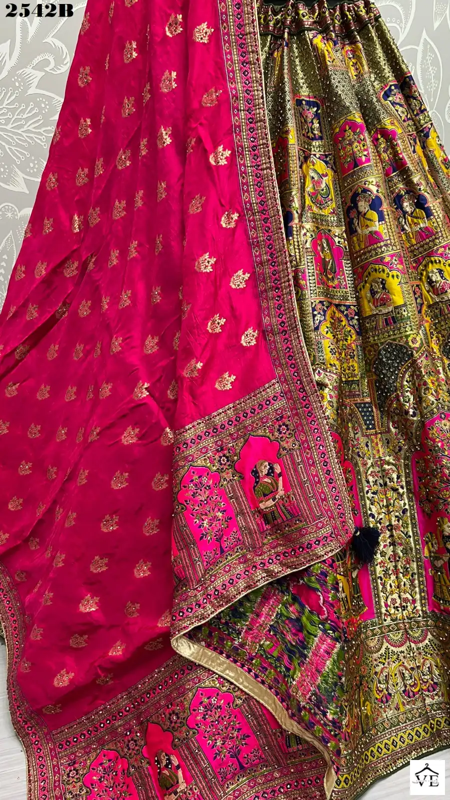Anjani Art 2542 Banarasi Silk Wholesale Lehenga Choli Catalog — Wholesale Lehenga, MPA wholesale from Surat - Gallery Image 5