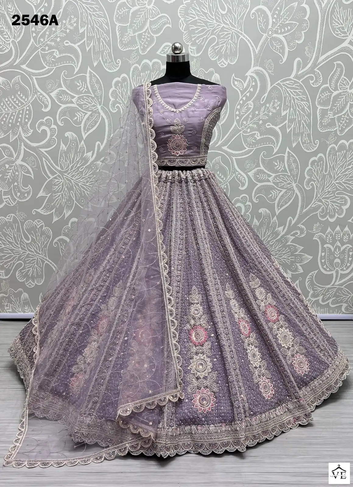 Anjani Art 2546 Organza Wholesale Bridal Lehenga Catalog — Wholesale Lehenga, MPA wholesale from Surat — view 5