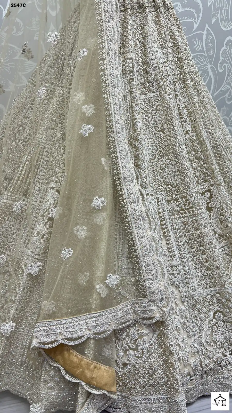 Anjani Art 2547 Heavy Net Wholesale Bridal Lehenga Catalog — Wholesale Lehenga, MPA wholesale from Surat - Gallery Image 14