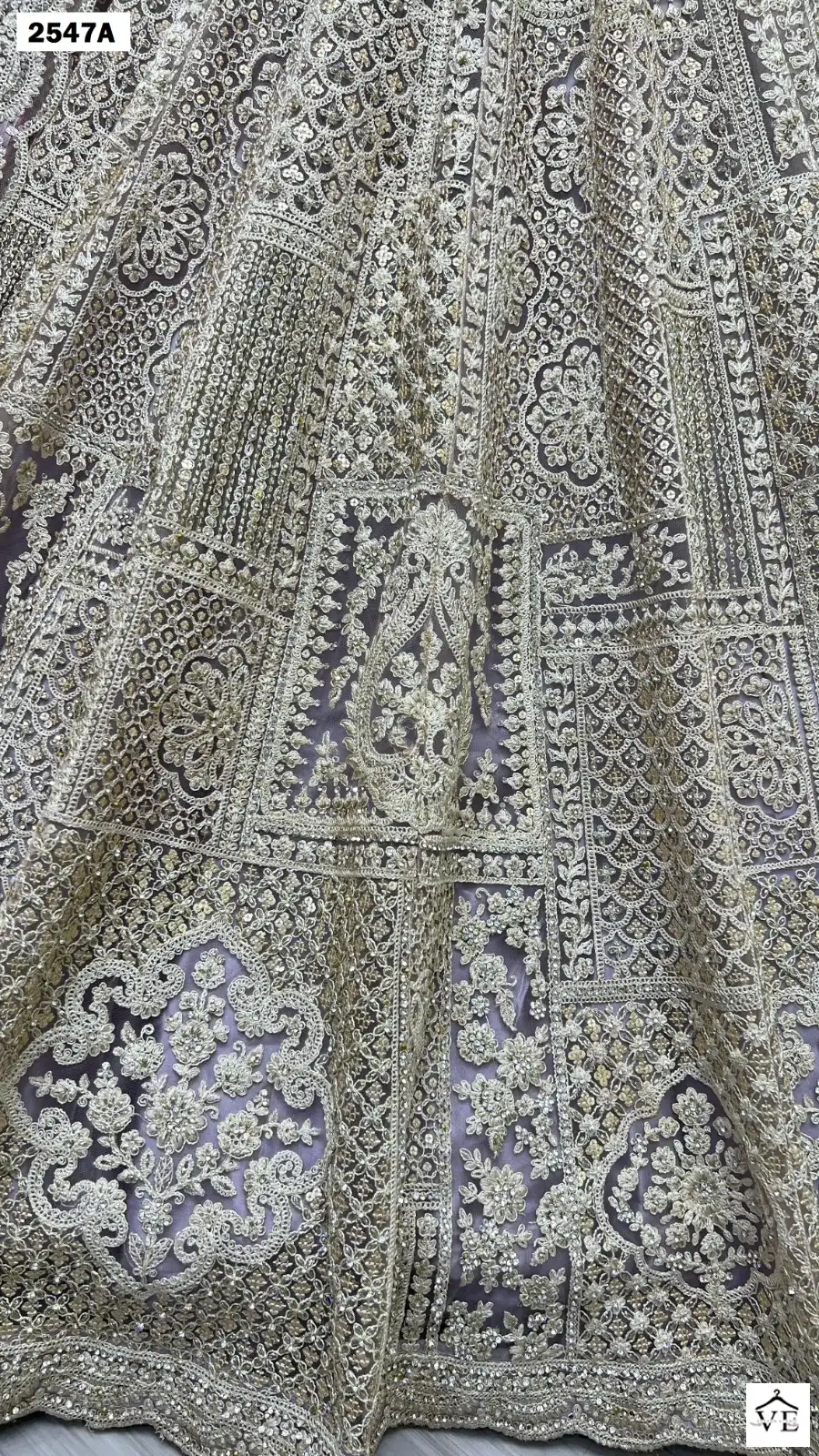 Anjani Art 2547 Heavy Net Wholesale Bridal Lehenga Catalog — Wholesale Lehenga, MPA wholesale from Surat - Gallery Image 4