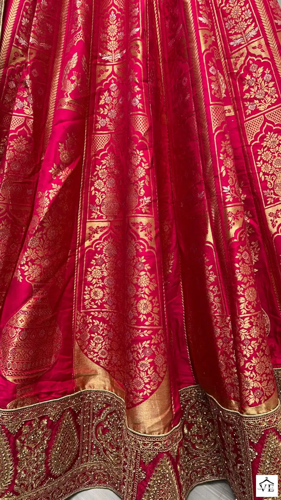 Anjani Art 2548 Banarasi Silk Wholesale Lehenga Choli Catalog — Wholesale Lehenga, MPA wholesale from Surat - Gallery Image 7