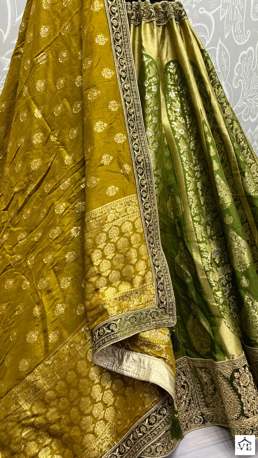 Anjani Art 2548 Banarasi Silk Wholesale Lehenga Choli Catalog — Wholesale Lehenga, MPA wholesale from Surat - Gallery Image 15