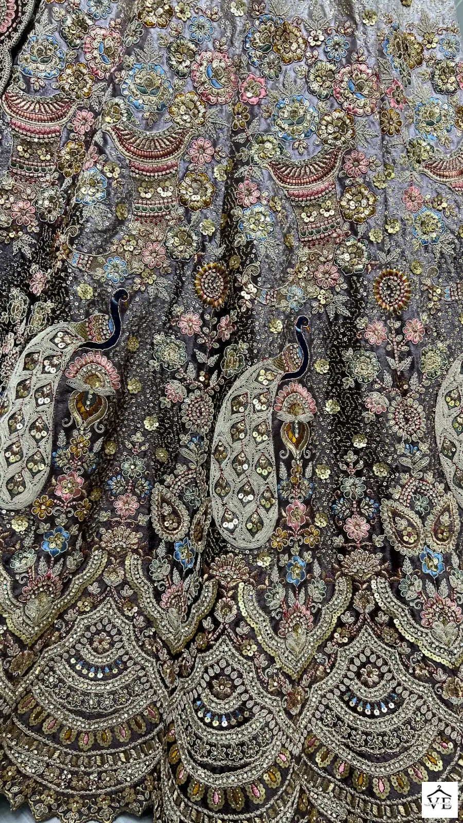 Anjani Art 2549 Velvet Wholesale Bridal Lehenga Catalog — Wholesale Lehenga, MPA wholesale from Surat - Gallery Image 8
