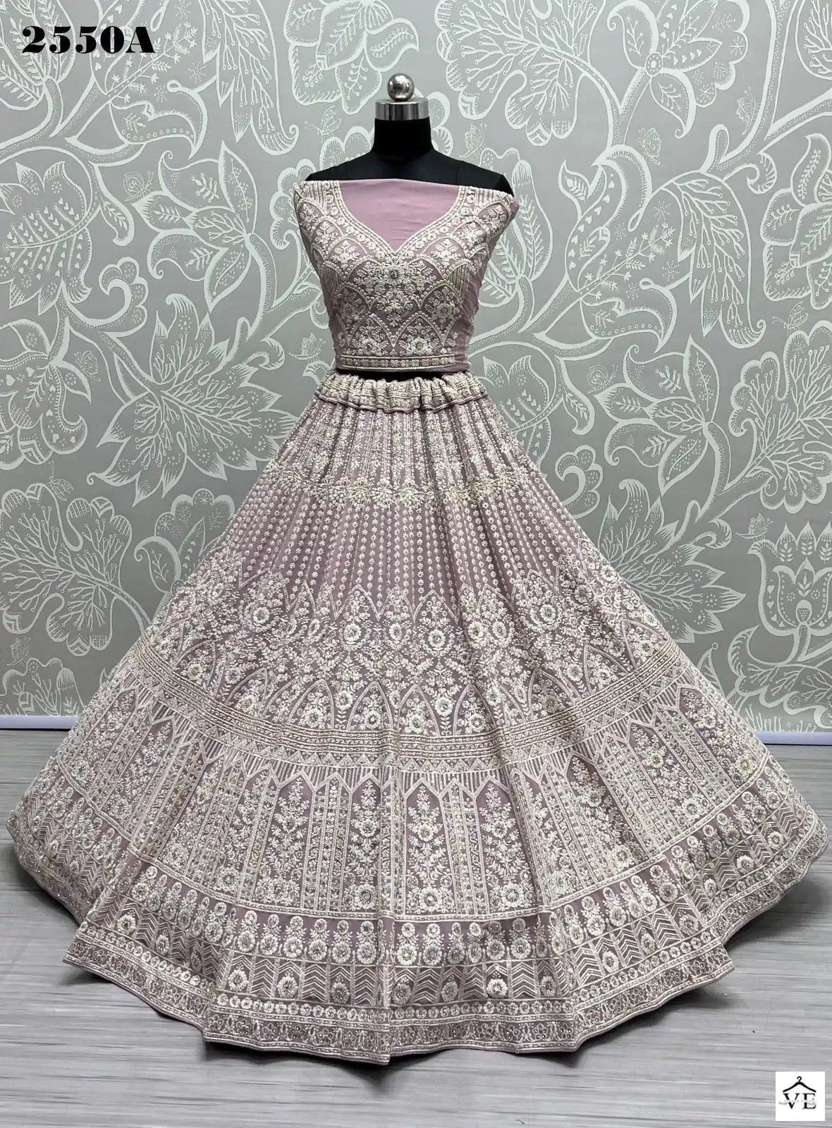 Anjani Art 2550 Heavy Net Wholesale Bridal Lehenga Catalog — Wholesale Lehenga, MPA wholesale from Surat - Gallery Image 13