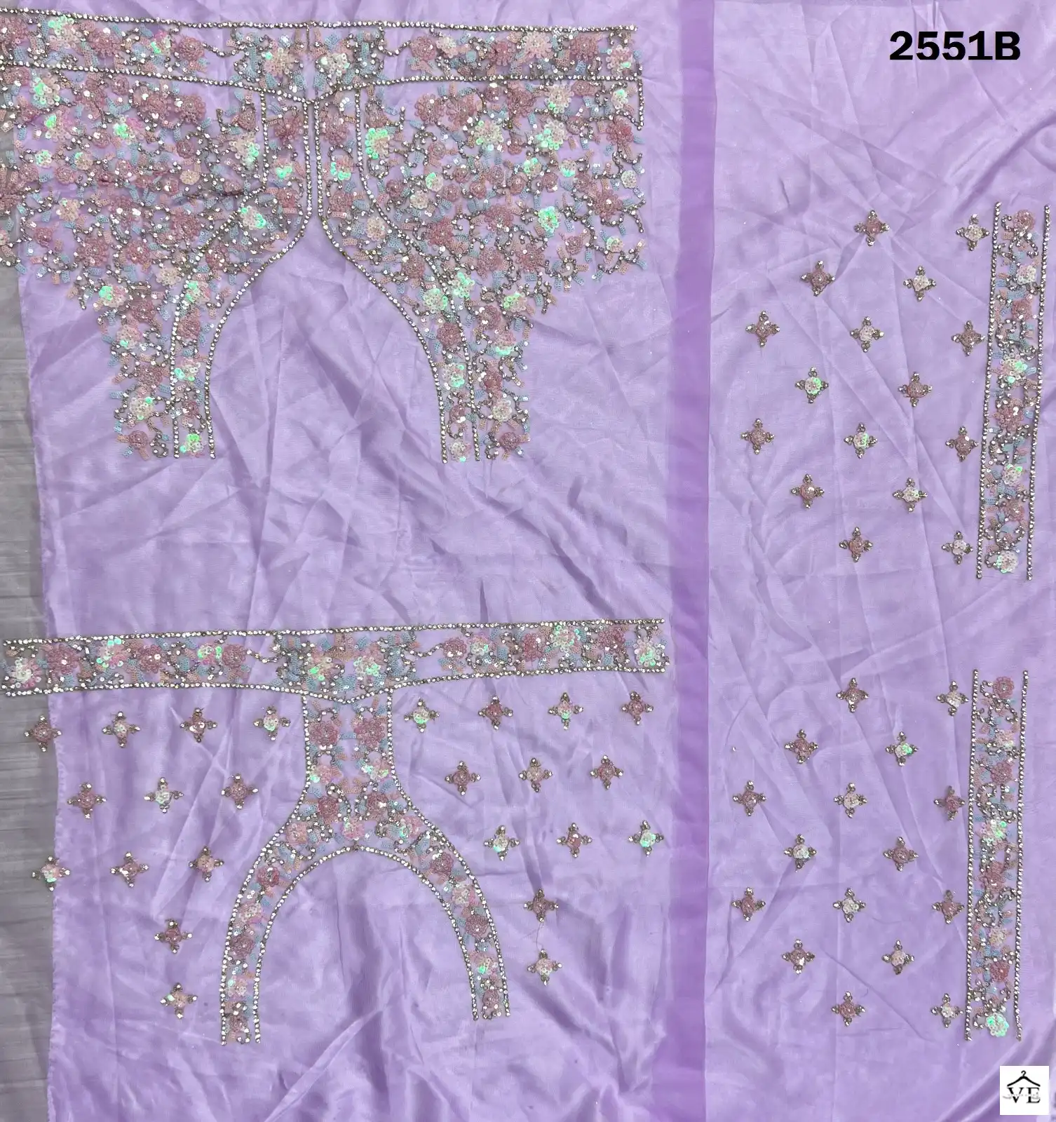 Anjani Art 2551 Heavy Net Wholesale Bridal Lehenga Catalog — Wholesale Lehenga, MPA wholesale from Surat - Gallery Image 7
