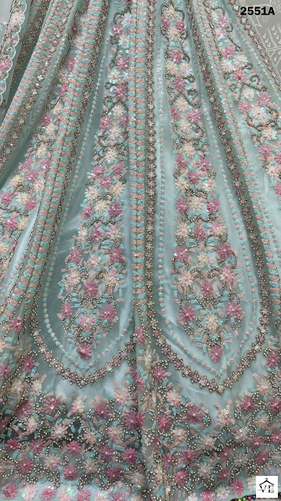 Anjani Art 2551 Heavy Net Wholesale Bridal Lehenga Catalog — Wholesale Lehenga, MPA wholesale from Surat - Gallery Image 13