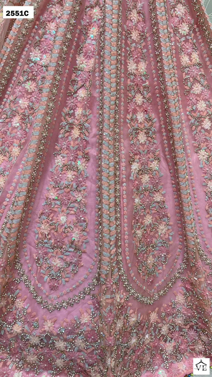 Anjani Art 2551 Heavy Net Wholesale Bridal Lehenga Catalog — Wholesale Lehenga, MPA wholesale from Surat — view 14