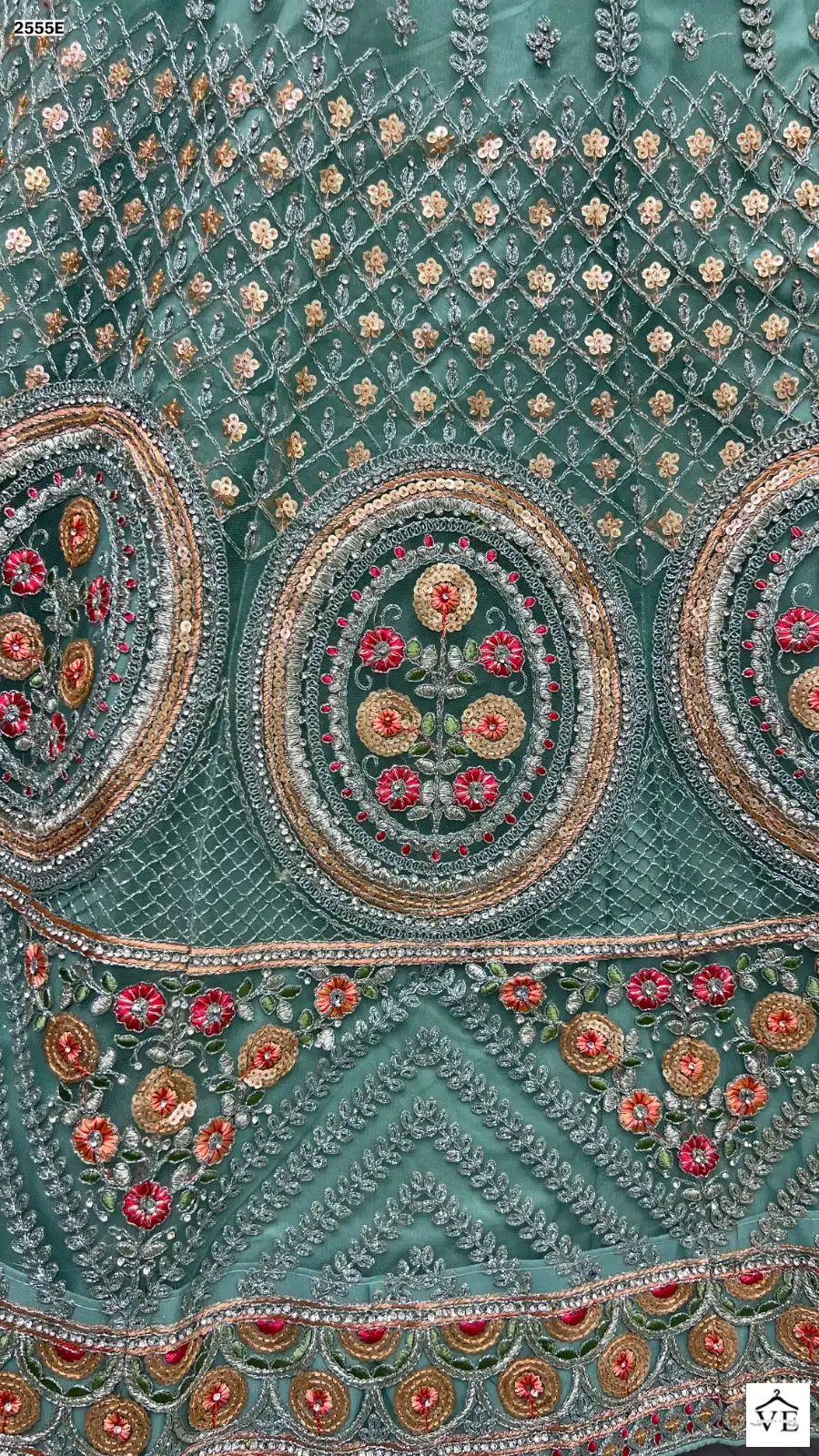 Anjani Art 2555 Heavy Net Wholesale Bridal Lehenga Catalog — Wholesale Lehenga, MPA wholesale from Surat - Gallery Image 5