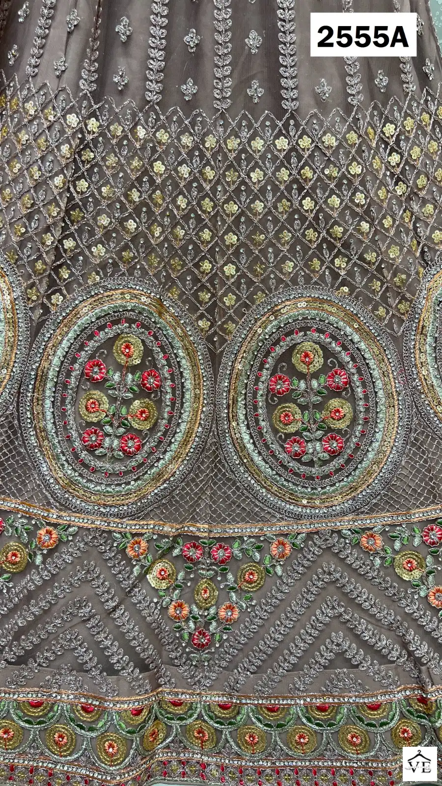 Anjani Art 2555 Heavy Net Wholesale Bridal Lehenga Catalog — Wholesale Lehenga, MPA wholesale from Surat - Gallery Image 12