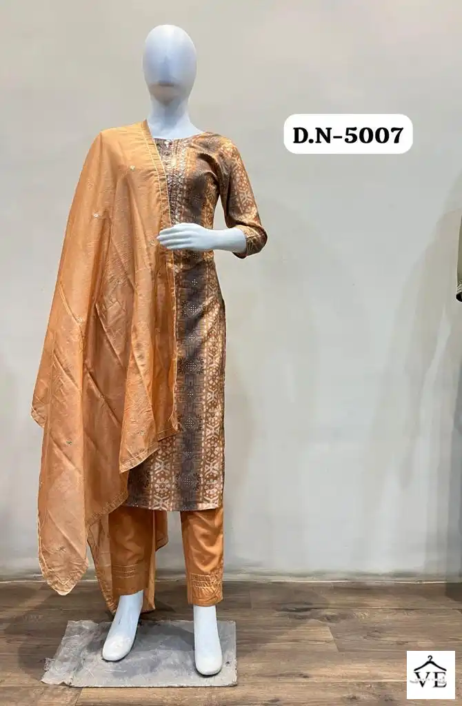 Colorx 5005 To 5008 Modal Print Wholesale Readymade Suits Size Set Catalog — Wholesale Salwar Suits, MPA wholesale from Surat - Gallery Image 3