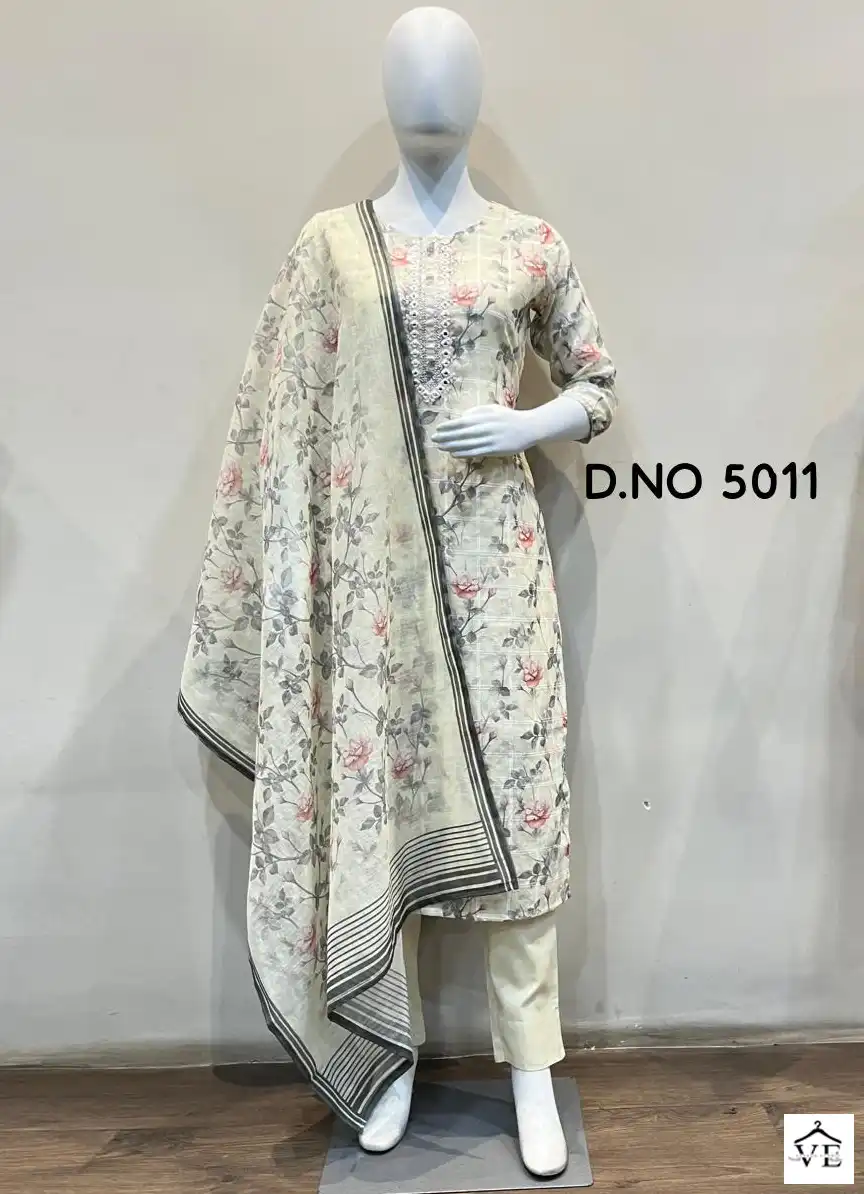 Colorx 5011 To 5012 Heavy Linen Wholesale Readymade Suits Size Set Catalog — Wholesale Salwar Suits, MPA wholesale from Surat — view 1