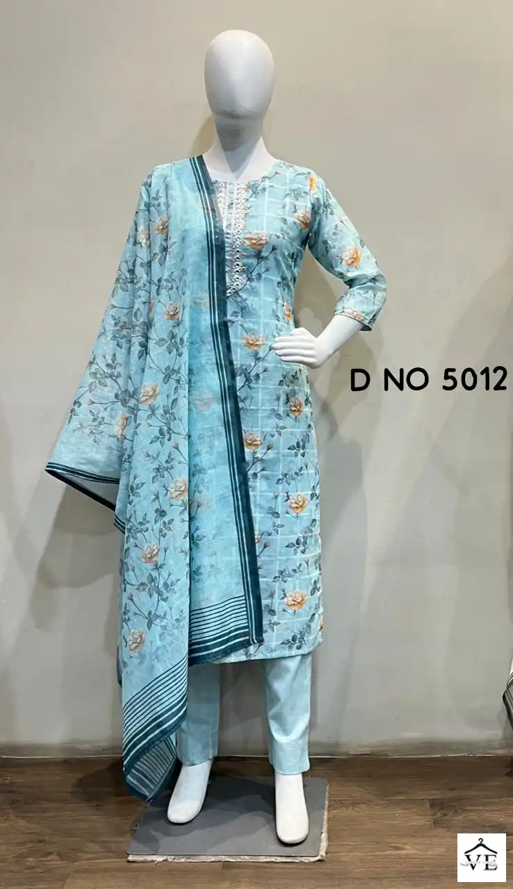 Colorx 5011 To 5012 Heavy Linen Wholesale Readymade Suits Size Set Catalog — Wholesale Salwar Suits, MPA wholesale from Surat - Gallery Image 3