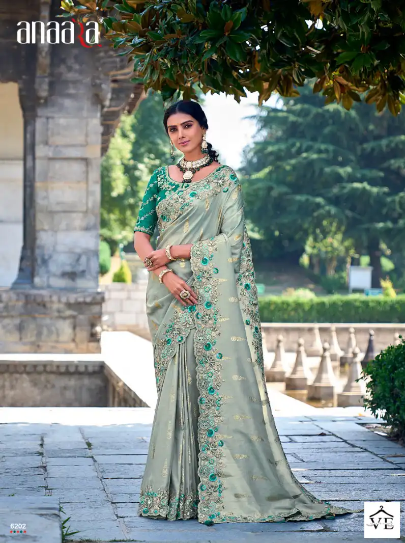 Tathastu 6201 To 6210 Fancy Wholesale Designer Saree Catalog — Wholesale Sarees, MPA wholesale from Surat - Gallery Image 4