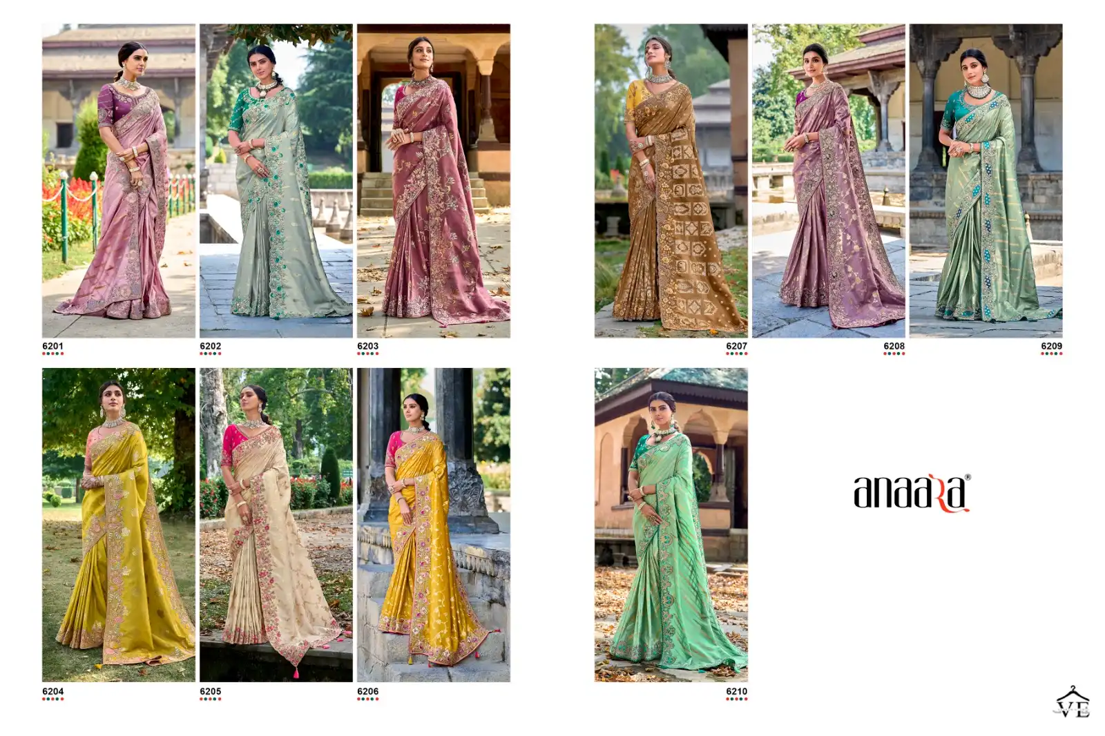 Tathastu 6201 To 6210 Fancy Wholesale Designer Saree Catalog — Wholesale Sarees, MPA wholesale from Surat - Gallery Image 7
