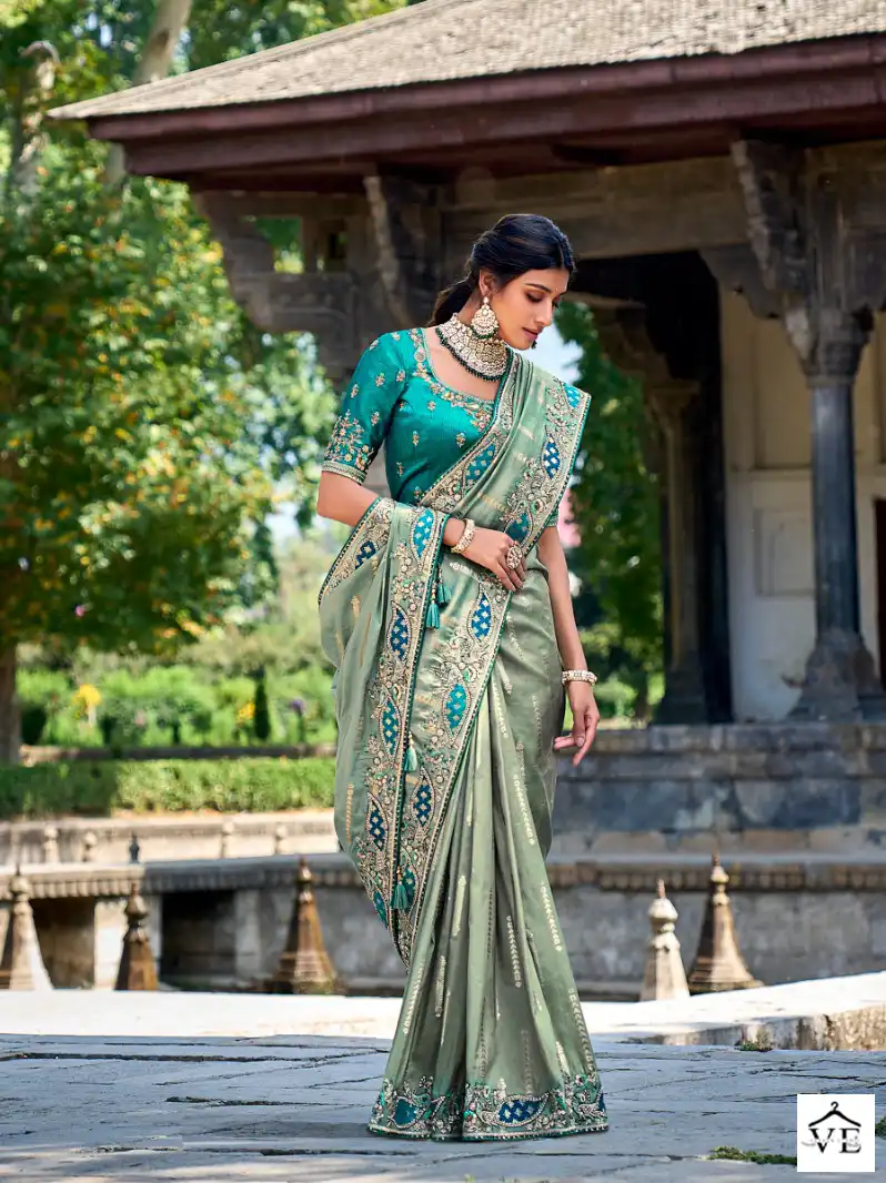 Tathastu 6201 To 6210 Fancy Wholesale Designer Saree Catalog — Wholesale Sarees, MPA wholesale from Surat - Gallery Image 10