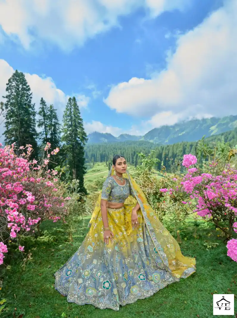 Tathastu Anaara Series 6301 To 6314 Designer Wholesale Bridal Lehenga Choli Catalog — Wholesale Lehenga, MPA wholesale from Surat - Gallery Image 2
