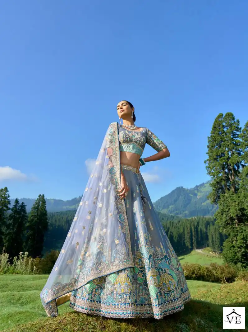 Tathastu Anaara Series 6301 To 6314 Designer Wholesale Bridal Lehenga Choli Catalog — Wholesale Lehenga, MPA wholesale from Surat - Gallery Image 3