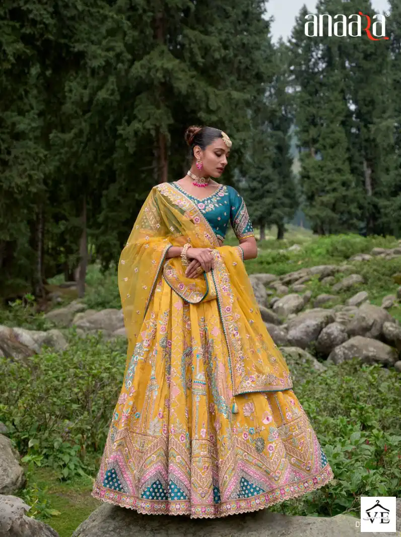 Tathastu Anaara Series 6301 To 6314 Designer Wholesale Bridal Lehenga Choli Catalog — Wholesale Lehenga, MPA wholesale from Surat - Gallery Image 6