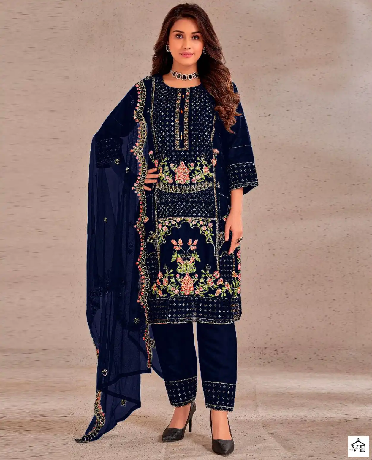 Mehfooz Aa 1003 Organza Wholesale Designer Pakistani Salwar Suit Catalog — Wholesale Salwar Suits, MPA wholesale from Surat — view 1
