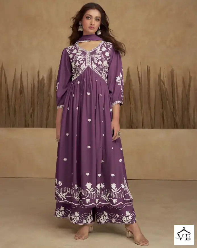 Vamika Aadhira Vol 6 Silver Pure Rayon Viscose Wholesale Designer Readymade Salwar Suit Catalog — Wholesale Salwar Suits, MPA wholesale from Surat — view 1