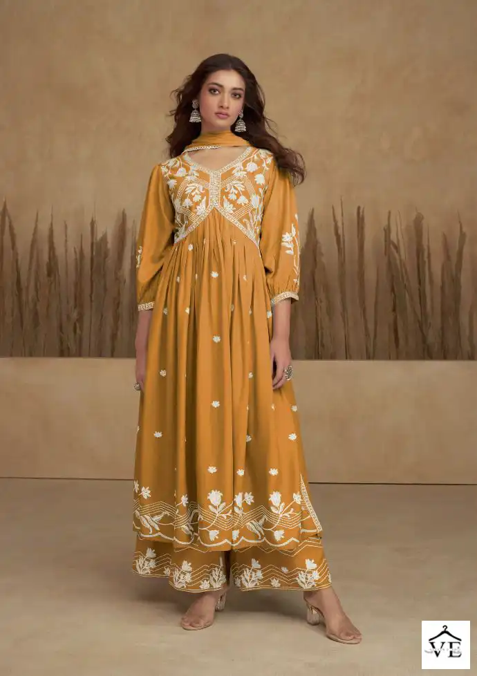 Vamika Aadhira Vol 6 Silver Pure Rayon Viscose Wholesale Designer Readymade Salwar Suit Catalog — Wholesale Salwar Suits, MPA wholesale from Surat - Gallery Image 3