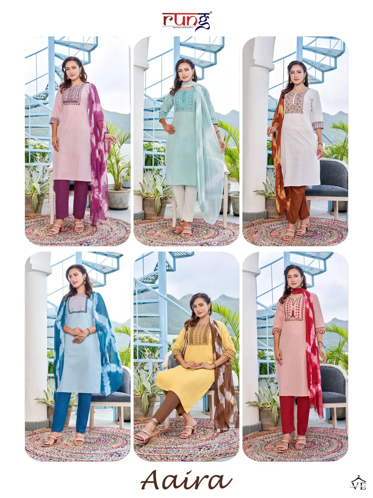 Rung Aaira Heavy Banglore Cotton Wholesale Readymade Salwar Suit Catalog — Wholesale Salwar Suits, MPA wholesale from Surat — view 7