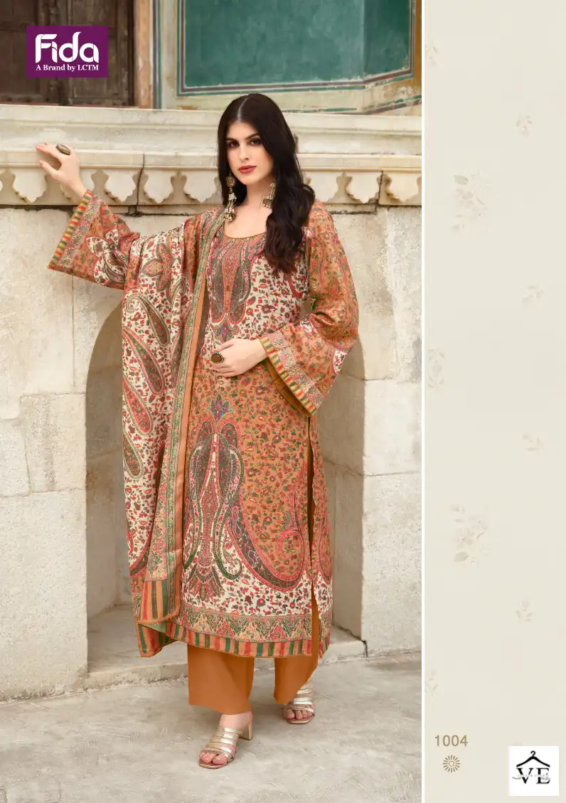 Fida Aakrash Pashmina Wholesale Digital Print Winter Wear Salwar Suit Catalog — Wholesale Salwar Suits, MPA wholesale from Surat - Gallery Image 2