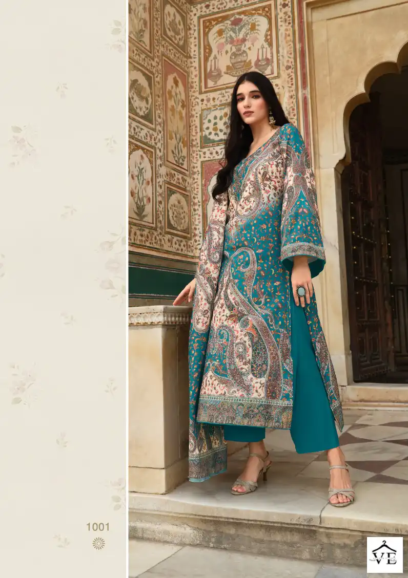 Fida Aakrash Pashmina Wholesale Digital Print Winter Wear Salwar Suit Catalog — Wholesale Salwar Suits, MPA wholesale from Surat - Gallery Image 4