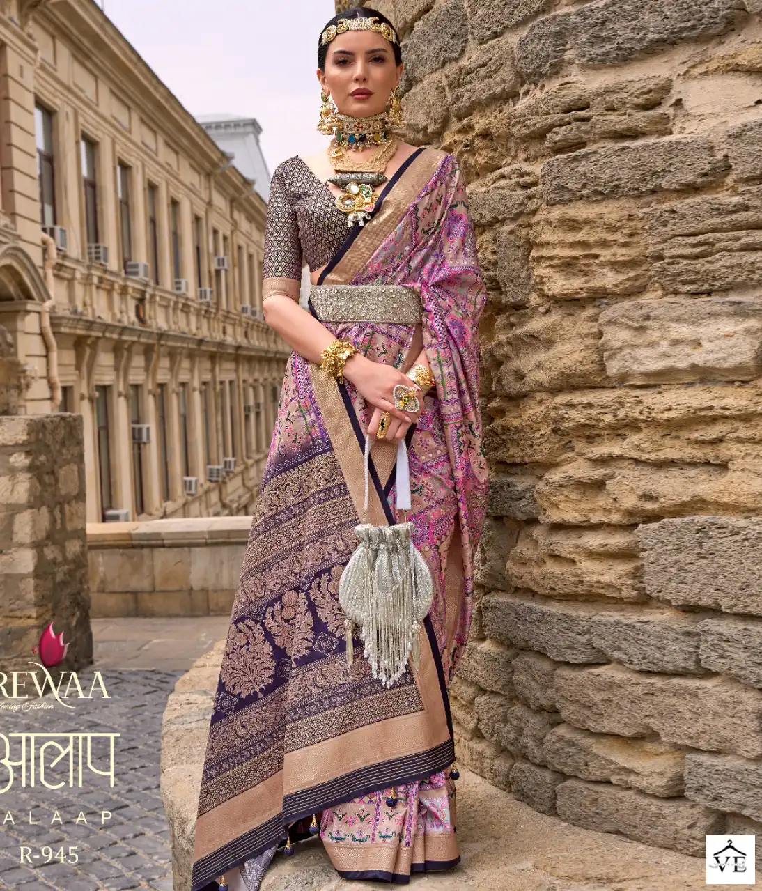 Rewaa Aalaap New V.P.Silk Wholesale Saree Catalog