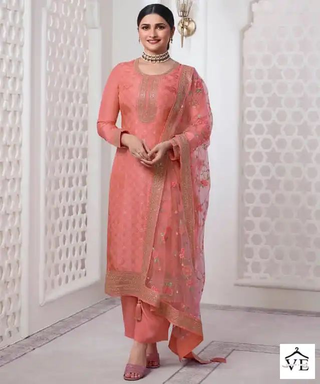 Vinay Fashion Aarzoo Vol 3 Dola Jacquard Wholesale Designer Salwar Suit Catalog — Wholesale Salwar Suits, MPA wholesale from Surat — view 1