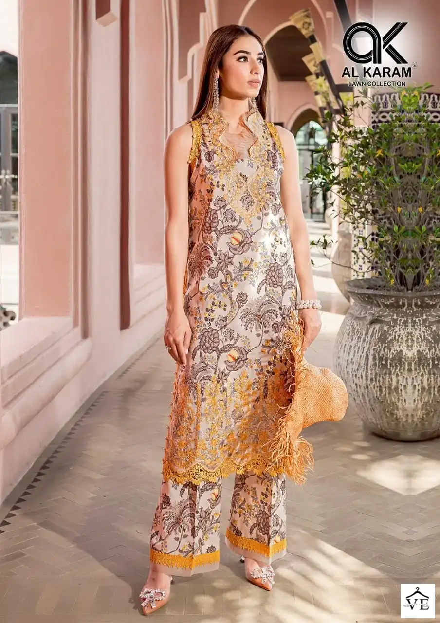 Al Karam Adans Libas Exclusive Collection Cotton Wholesale Pakistani Salwar Suit Catalog — Wholesale Salwar Suits, Alkaram wholesale from Surat - Gallery Image 11