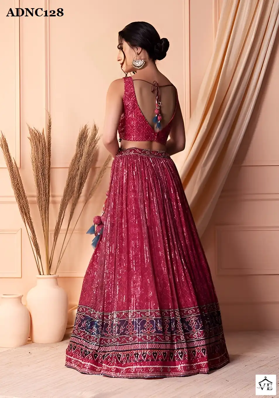 Arya ADNC128 Soft Net Wholesale Readymade Lehenga Choli — Wholesale Lehenga, MPA wholesale from Surat — view 4