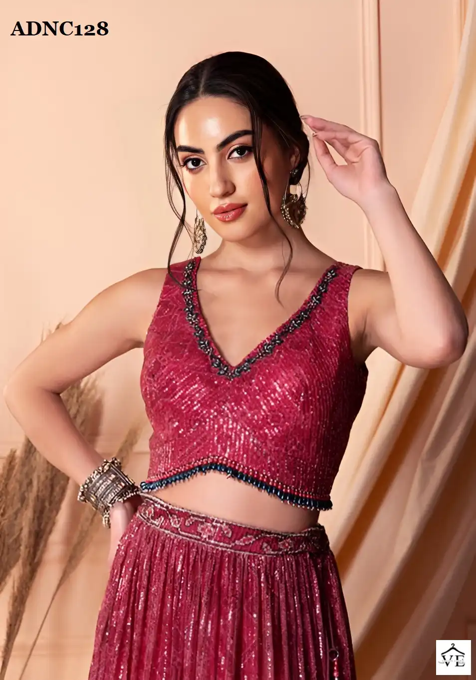 Arya ADNC128 Soft Net Wholesale Readymade Lehenga Choli — Wholesale Lehenga, MPA wholesale from Surat — view 6