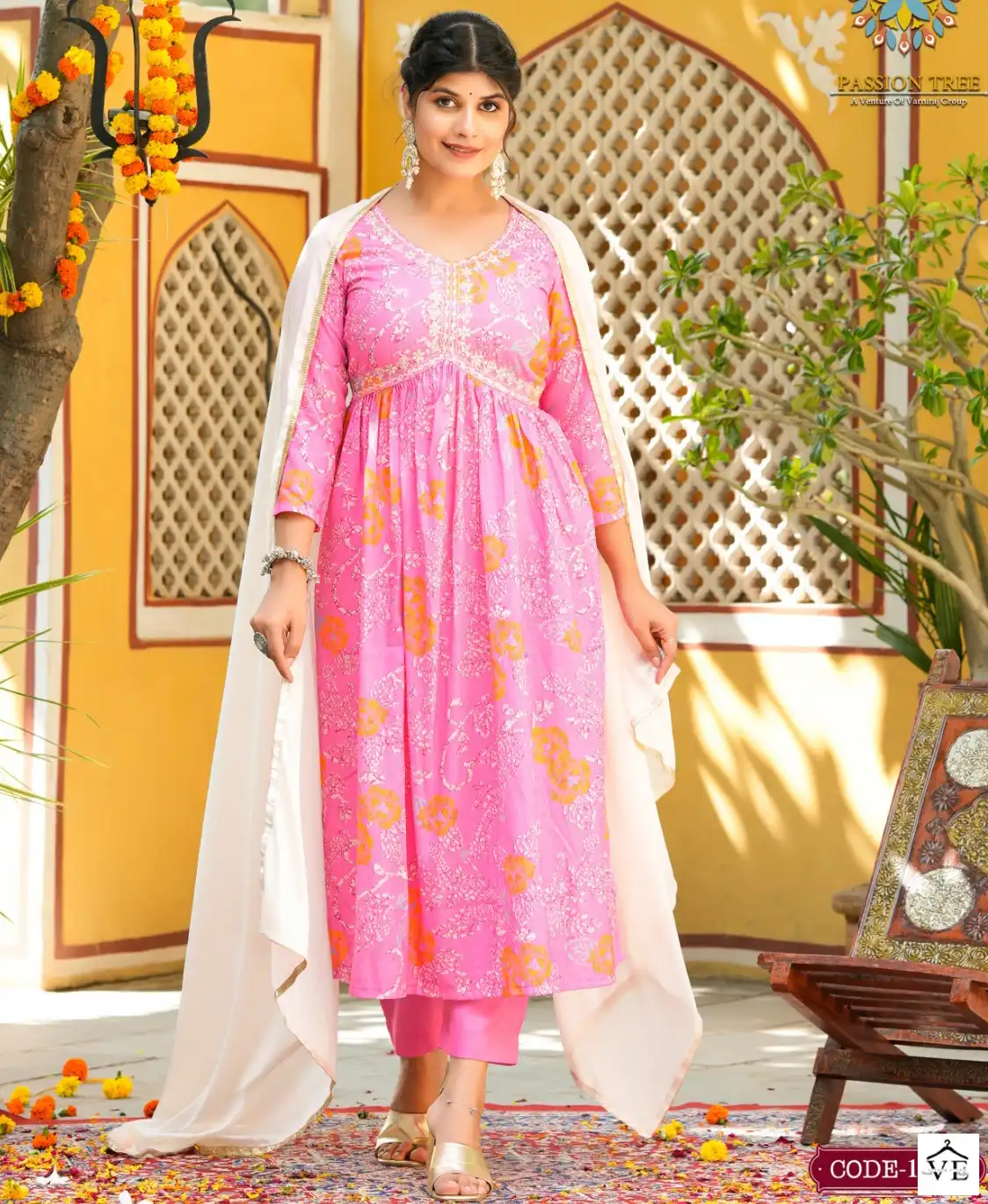 Passion Tree Adwika Vol 1 Heavy Muslin Wholesale Readymade Suits Catalog — Wholesale Salwar Suits, MPA wholesale from Surat — view 1
